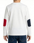 T-shirt manica lunga terry embroidery