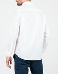 Camicia popeline collo francese