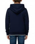 Felpa full zipper con cappuccio e stampa logo