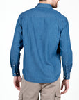 Camicia denim button down