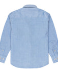 Camicia oxford con ricamo logo