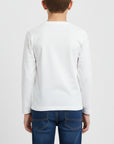 T-shirt con stampa logo