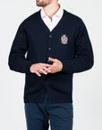 Cardigan con patch St martin