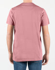 T-shirt basic maniche corte con logo ricamato