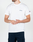 T-shirt basic con logo ricamato