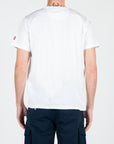 T-shirt basic con logo ricamato