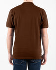 Polo basic maniche corte con logo ricamato