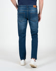 Pantaloni denim stretch cinque tasche