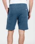 Bermuda con stampa logo french terry