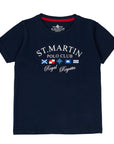 T-shirt con stampa logo