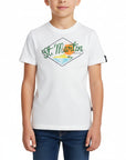 T-shirt con stampa logo
