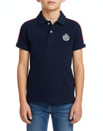 Polo special con logo ricamato