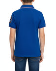 Polo basic con logo ricamato e numero