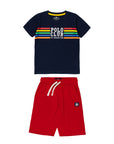 Set t-shirt e bermuda jersey