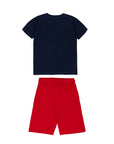 Set t-shirt e bermuda jersey