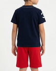 Set t-shirt e bermuda jersey