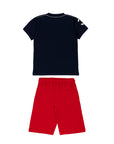 Set t-shirt e bermuda jersey