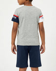 Set t-shirt e bermuda jersey