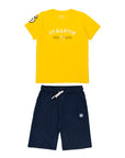 Set t-shirt e bermuda jersey