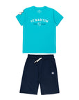 Set t-shirt e bermuda jersey