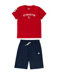 Set t-shirt e bermuda jersey