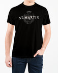 T-shirt basic maniche corte con logo ricamato