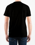 T-shirt basic maniche corte con logo ricamato
