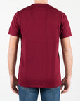 T-shirt in jersey con stampa centrale