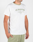 T-shirt maniche corte con stampa logo