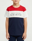 T-shirt maniche corte con stampa logo