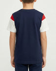 T-shirt maniche corte con stampa logo