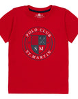 T-shirt maniche corte con stampa logo