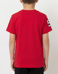 T-shirt maniche corte con stampa logo