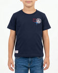 T-shirt maniche corte con logo stampato