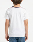 T-shirt maniche corte con logo stampato