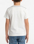 T-shirt maniche corte con logo stampato