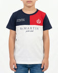 T-shirt maniche corte con logo stampato