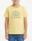 T-shirt maniche corte con logo stampato