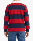 Polo maniche lunghe con ricamo logo