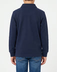 Polo maniche lunghe con ricamo logo