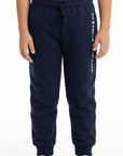 Pantalone felpa con logo stampato inside brushed