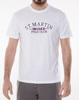 T-shirt jersey con ricamo istituzionale