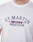 T-shirt jersey con ricamo istituzionale