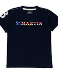 T-shirt jersey con stampa logo