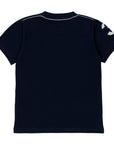 T-shirt jersey con stampa logo
