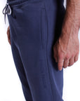 Pantaloni con stampa logo inside brushed
