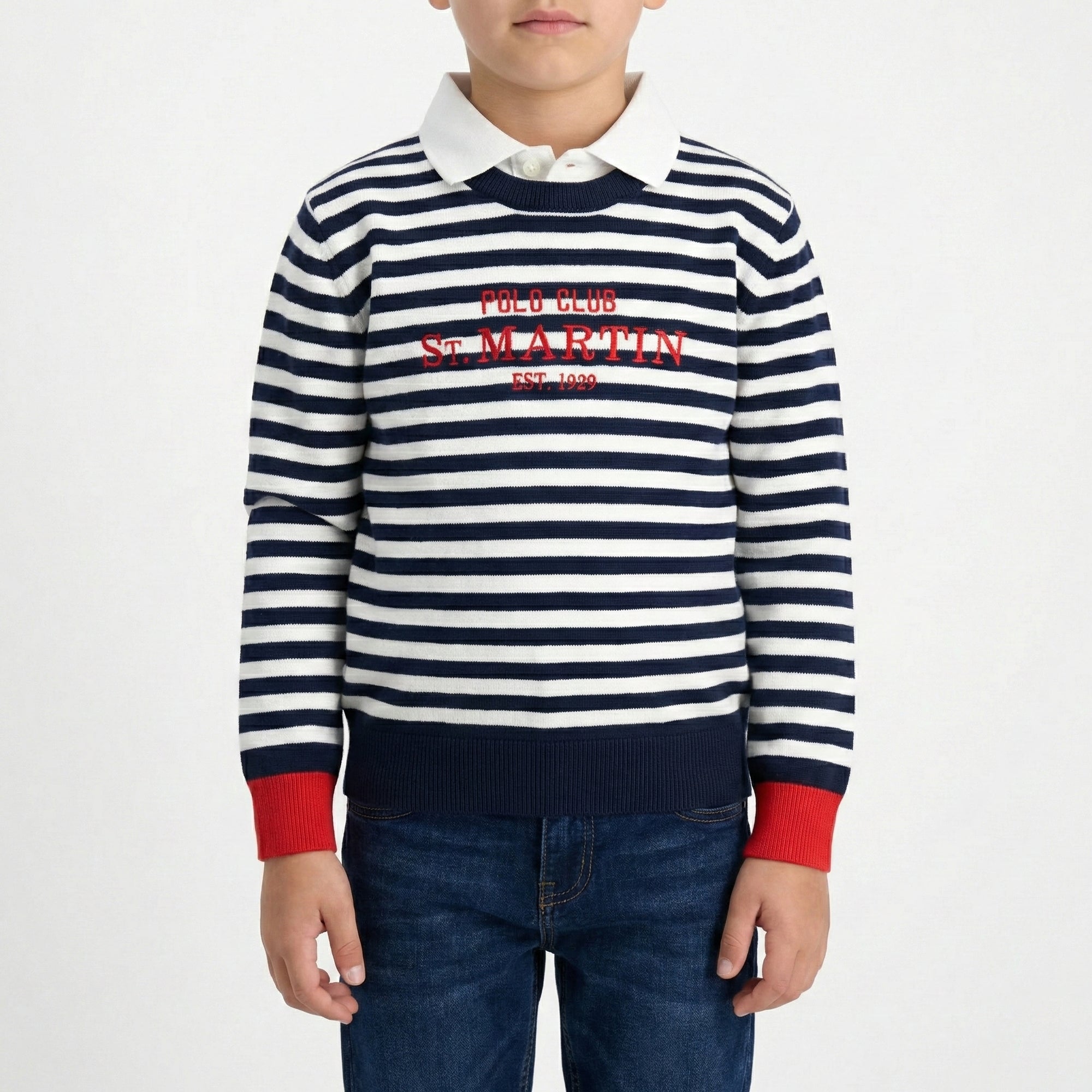 Maglia a girocollo finezza 12