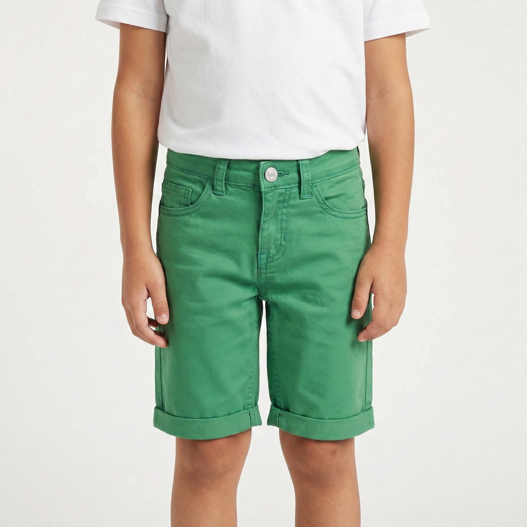 Bermuda twill 5T Polo Club St Martin Verde