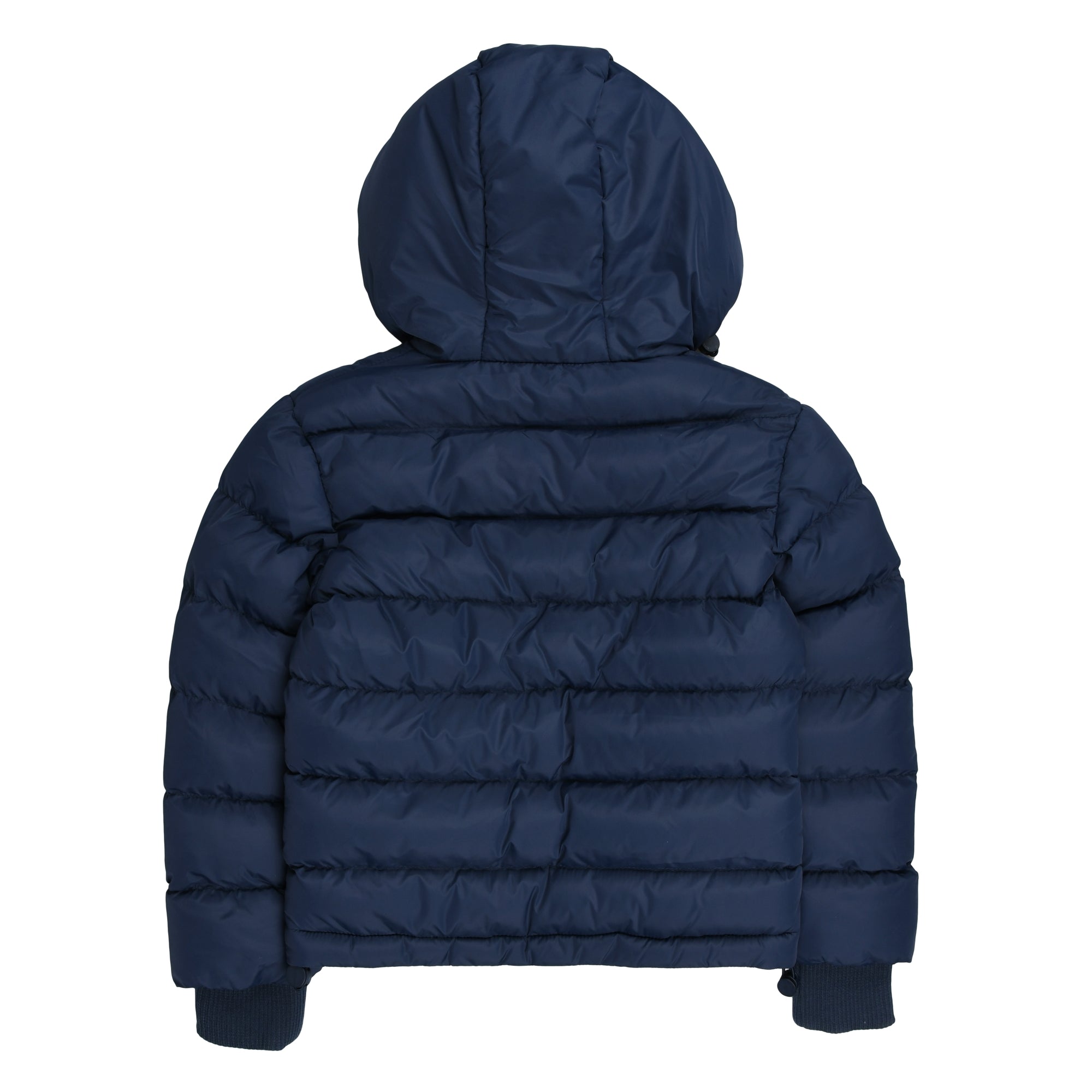 Nylon jacket with hood