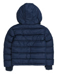 Nylon jacket with hood